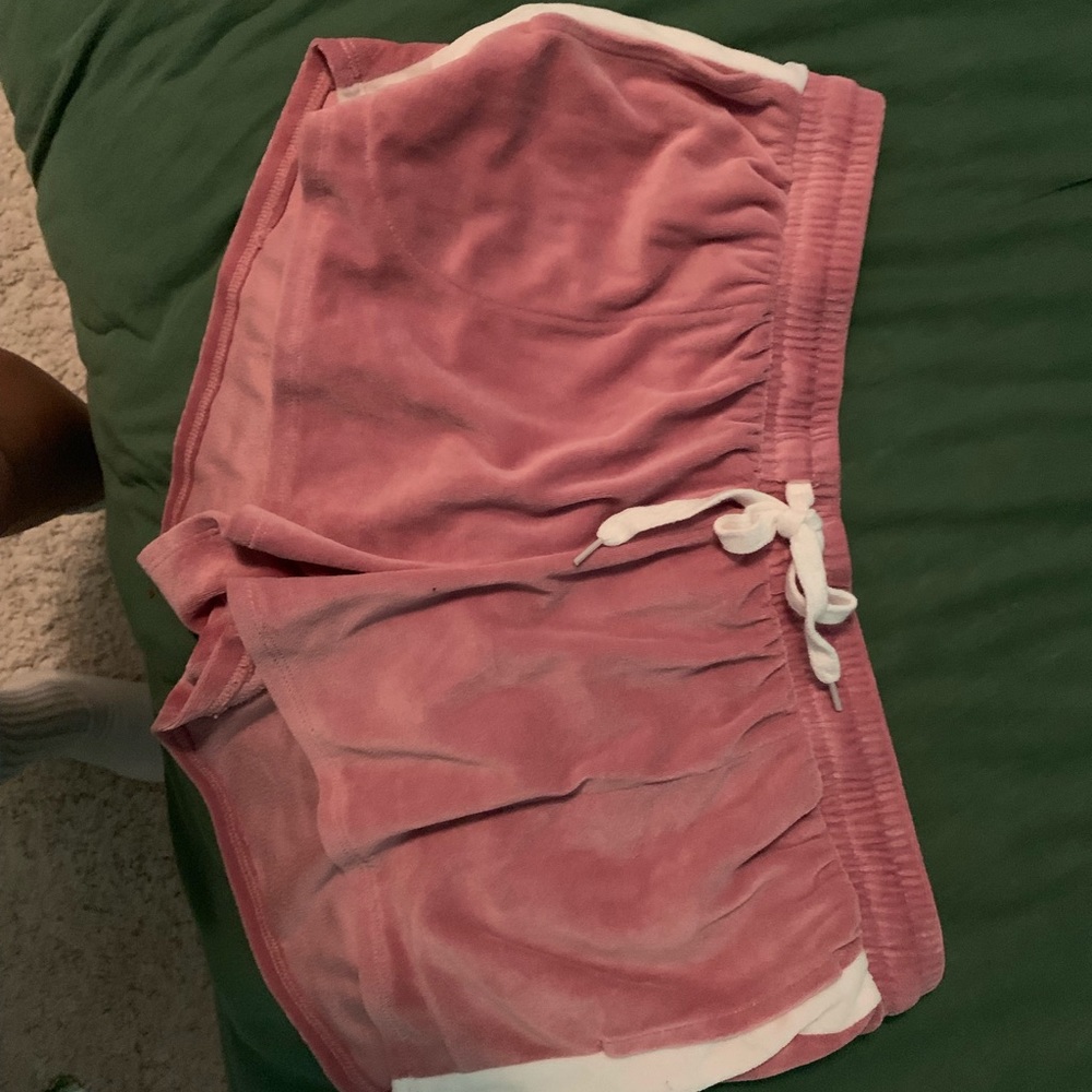 Velvet shorts